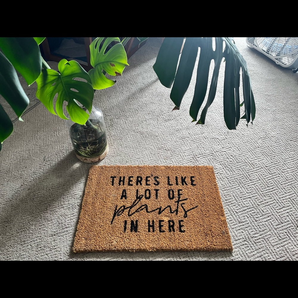 Plant Front Entry Rug - Picture 2 of 2